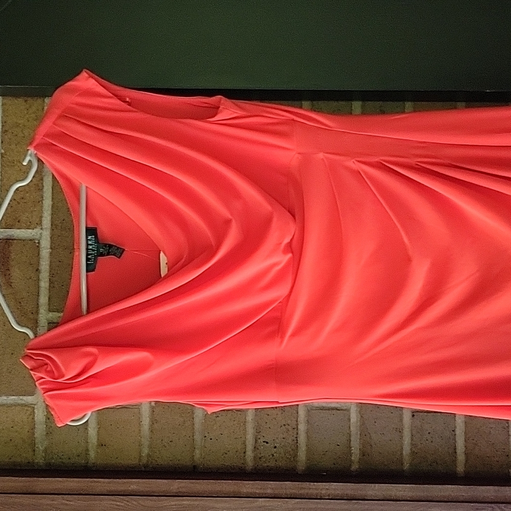 Lauren Orange burst maxi dress